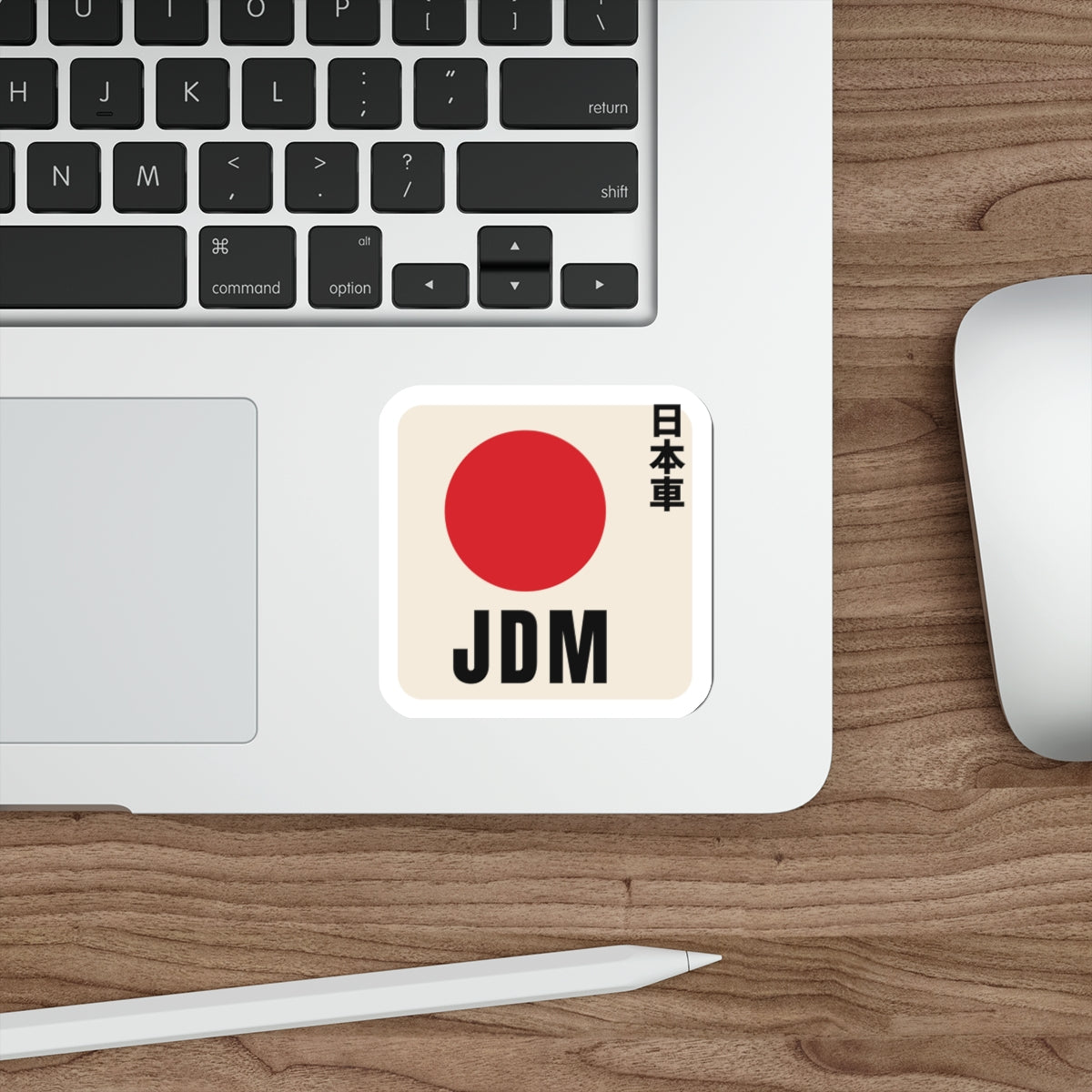 JDM Red Sun Sticker — Japanese Rising Sun Car Decal