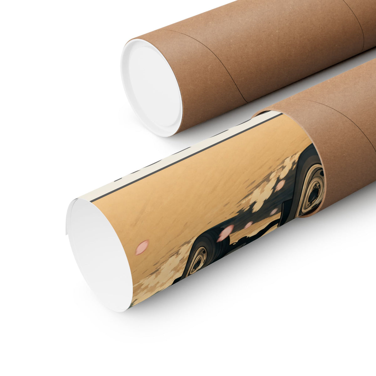 Funny Shiba Inu Kei Truck Poster — Driven by a Good Boy Wall Art