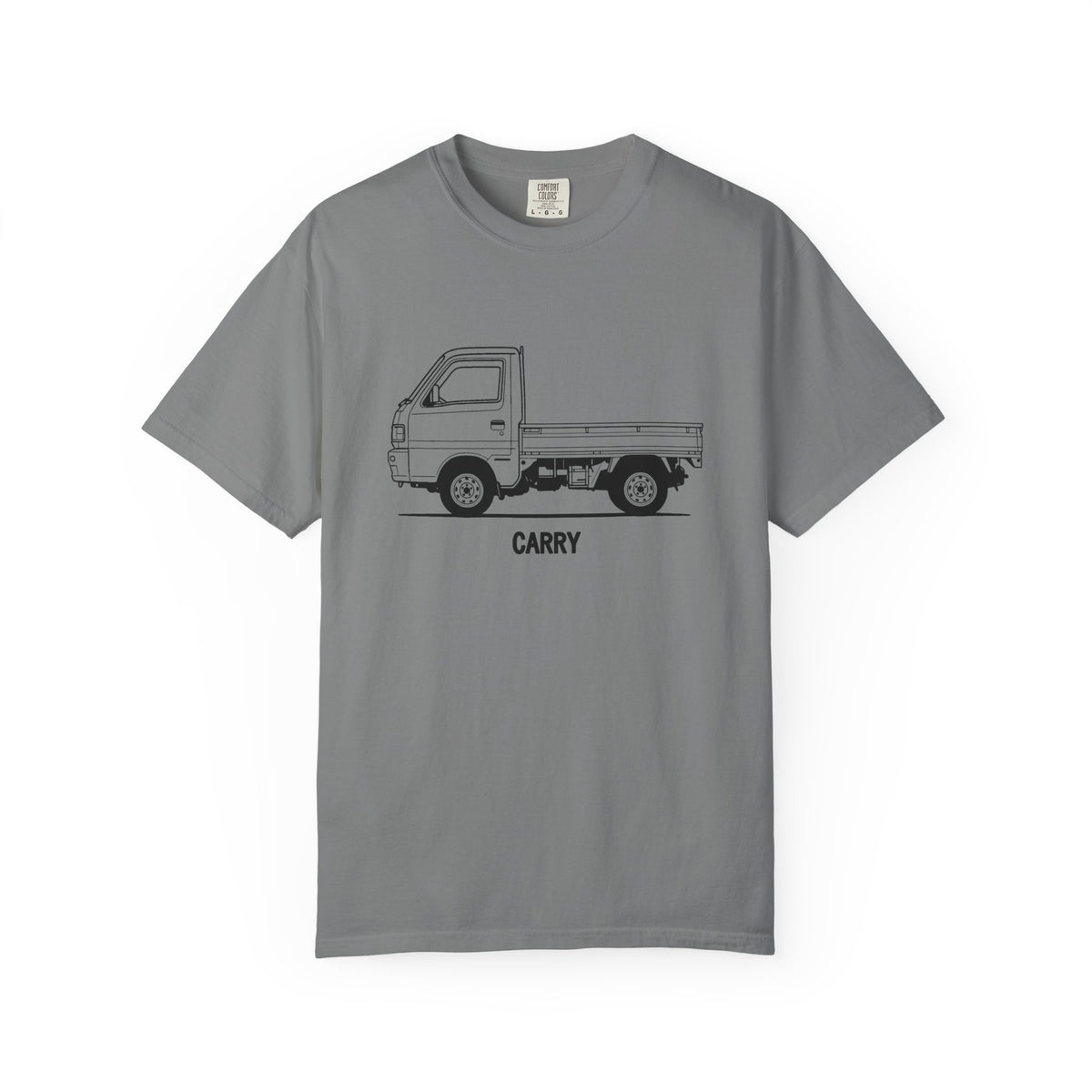 Suzuki Carry Kei Truck T-Shirt — Line Art Outline Mini Truck Shirt