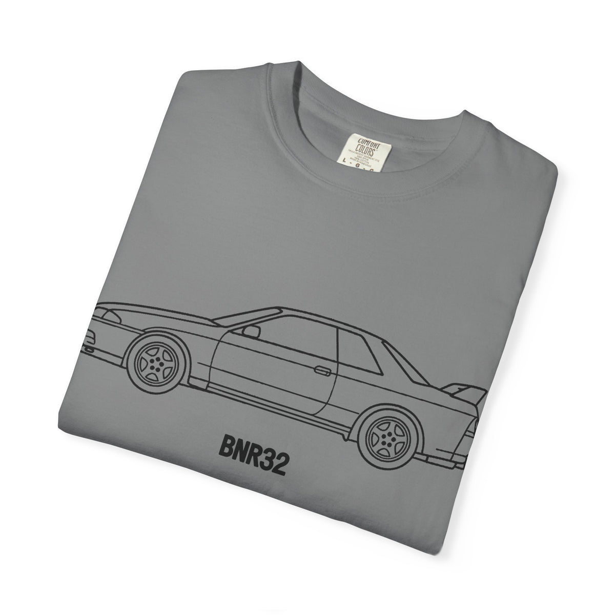 Nissan Skyline GT-R R32 T-Shirt — Line Art Outline JDM Shirt