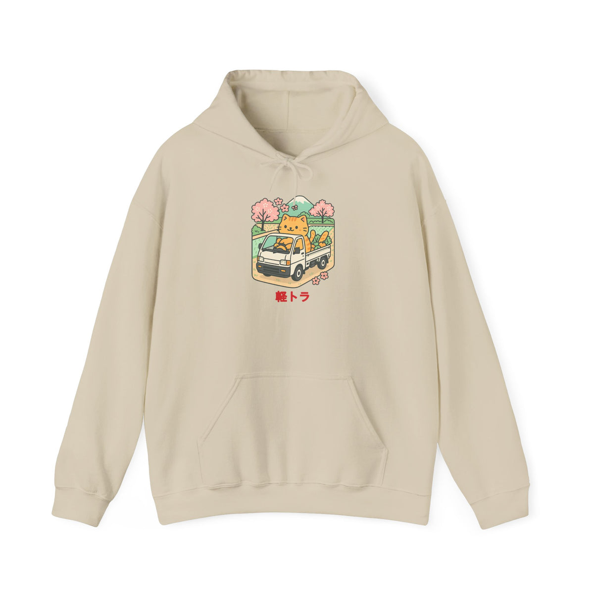 Cat Kei Truck Hoodie — Japanese Mini Truck JDM Car Hoodie
