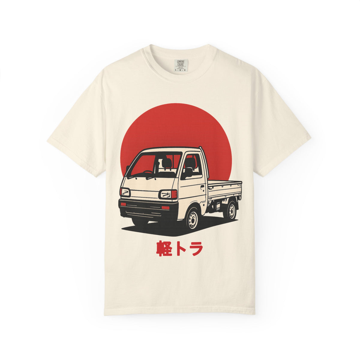 Red Sun Kei Truck T-Shirt — Japanese Mini Truck JDM Car Shirt