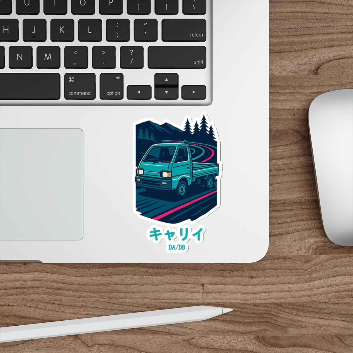 Suzuki Carry Kei Truck Sticker — Touge Night Japanese Mini Truck Sticker