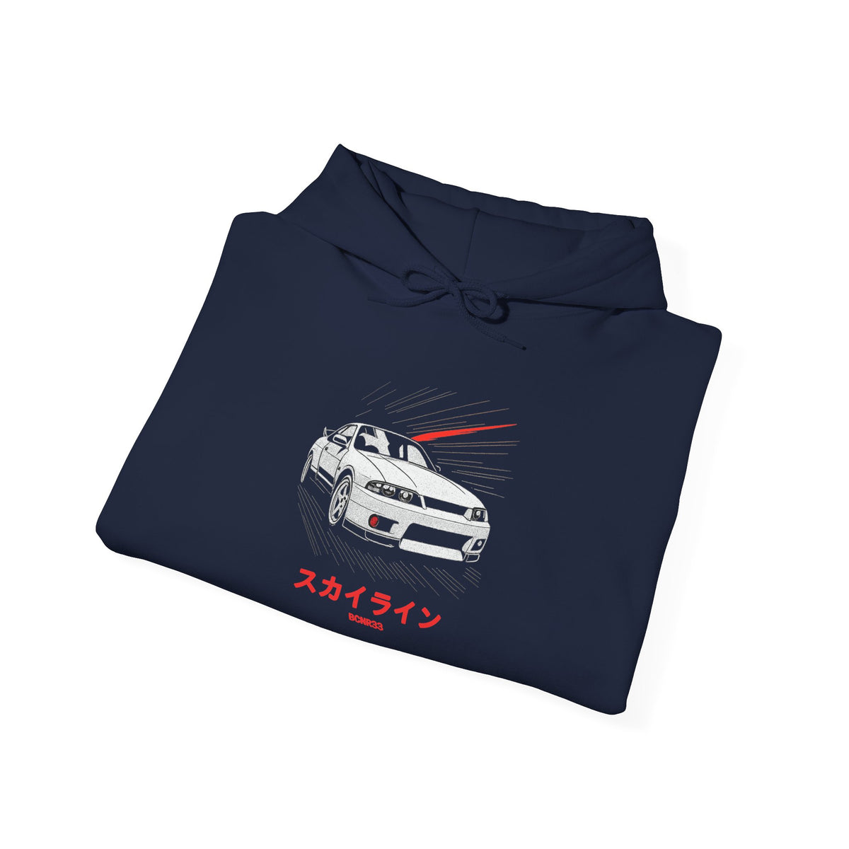 Nissan Skyline GT-R R33 Hoodie — Manga Panel JDM Car Hoodie
