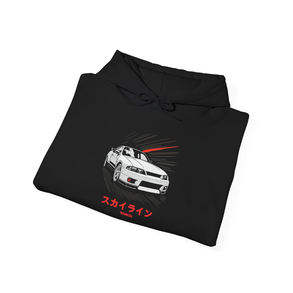 Nissan Skyline GT-R R33 Hoodie — Manga Panel JDM Car Hoodie