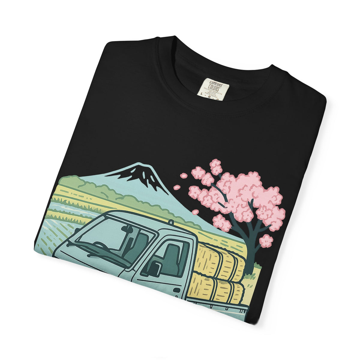 Fuji Farm Kei Truck T-Shirt — Japanese Mini Truck JDM Car Shirt