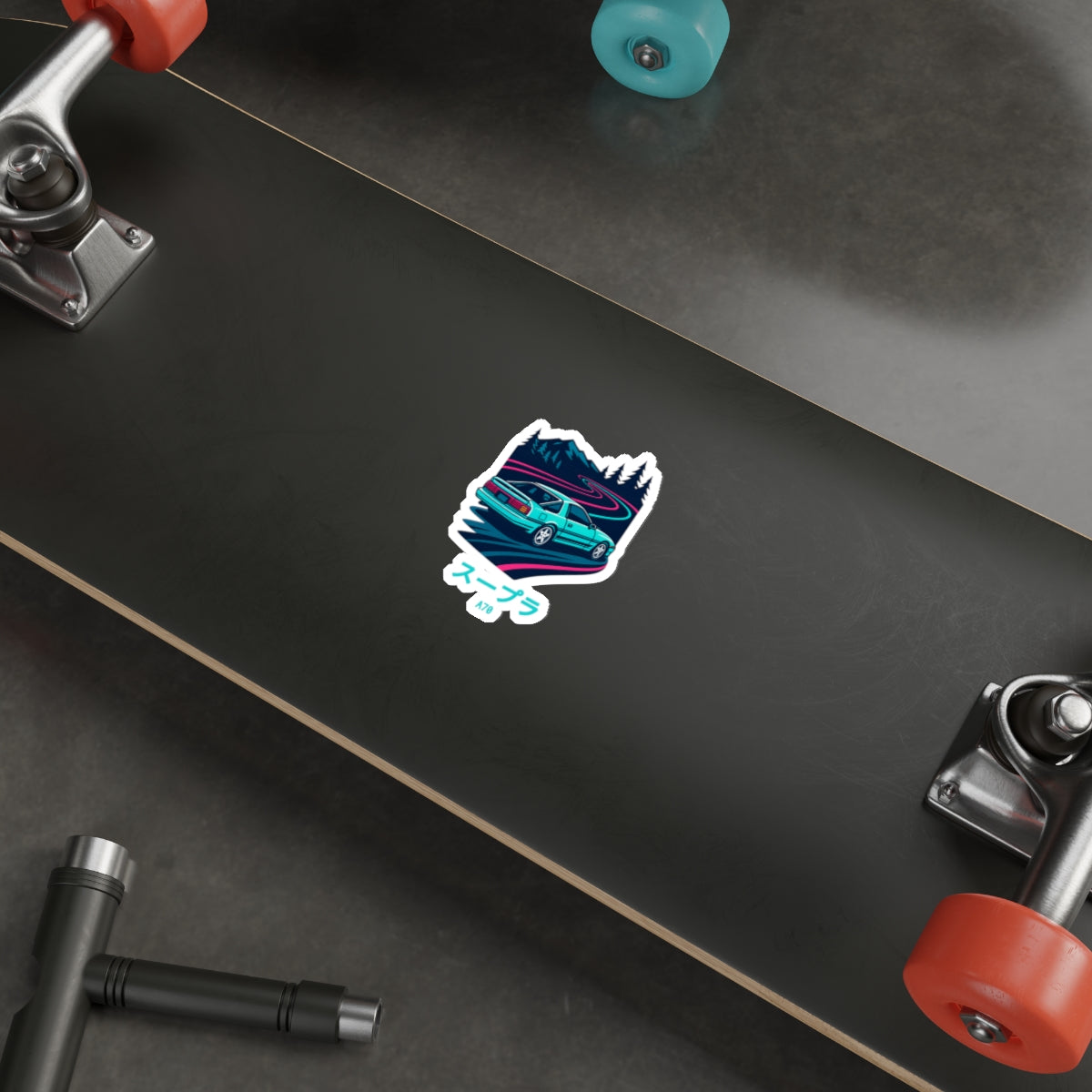 Toyota Supra MK3 Sticker — Touge Night JDM Vinyl Decal