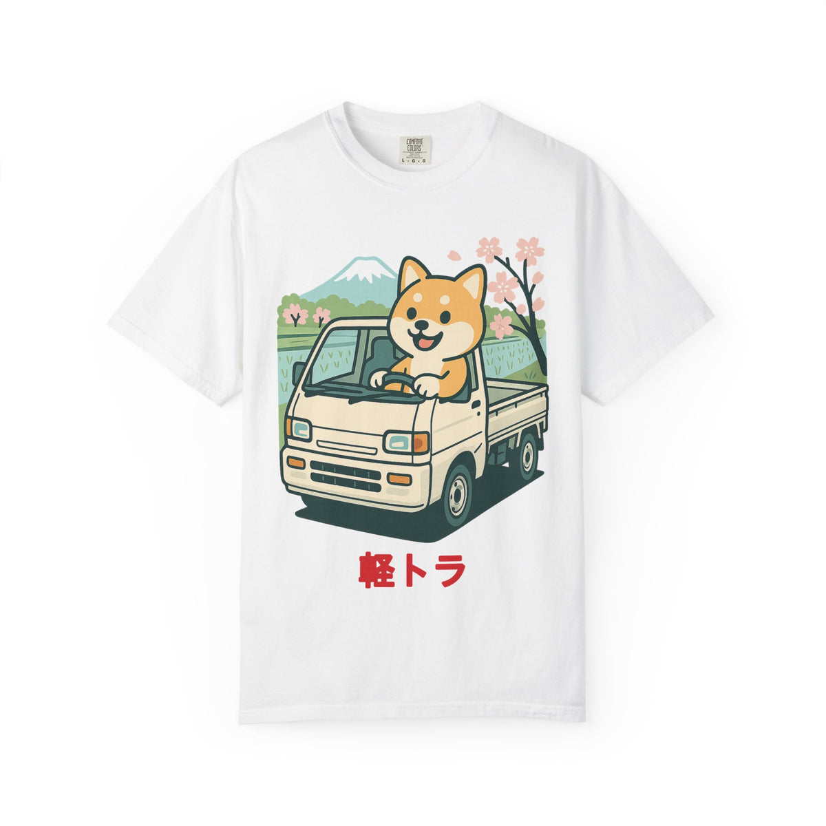 Shiba Inu Kei Truck T-Shirt — Japanese Mini Truck JDM Car Shirt