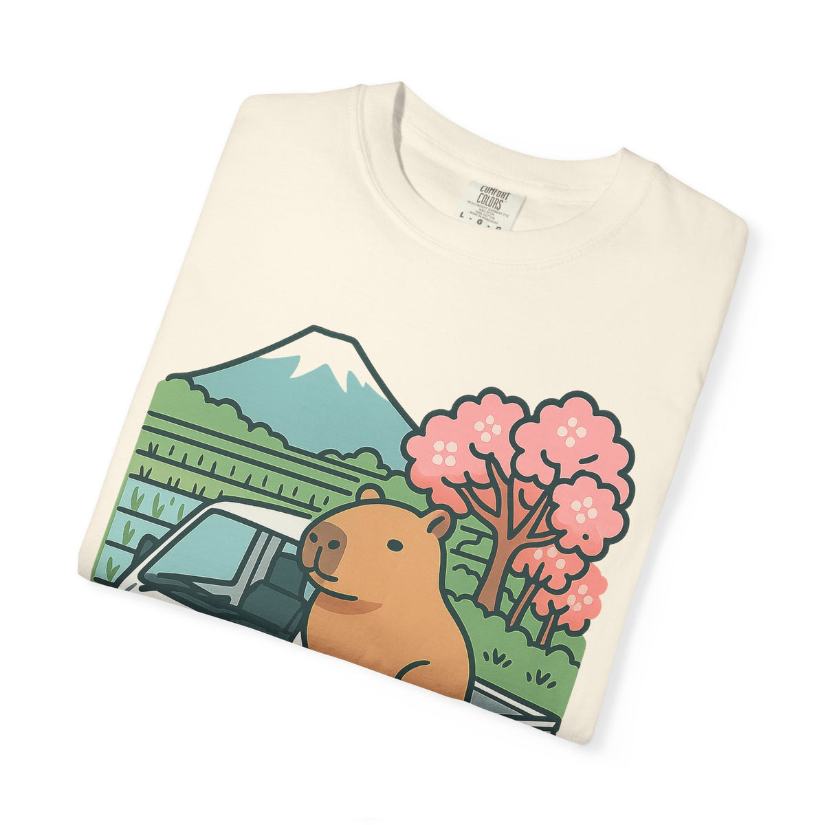 Capybara Kei Truck T-Shirt — Japanese Mini Truck JDM Car Shirt