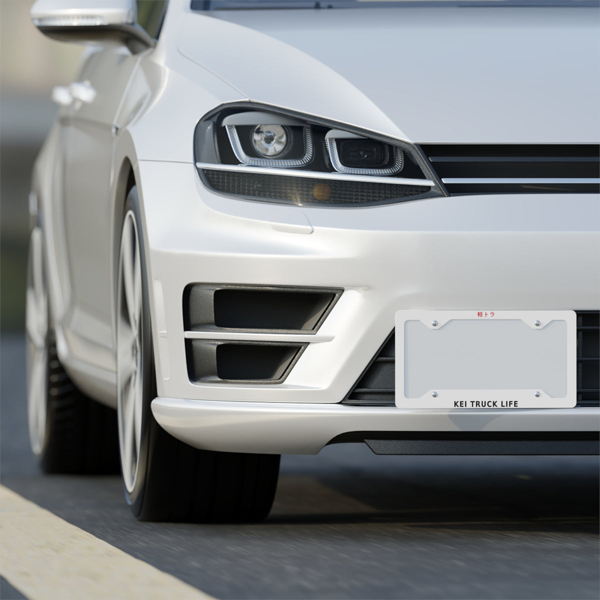 Kei Truck License Plate Frame — 軽トラ Kei Truck Life Japanese Mini Truck Frame