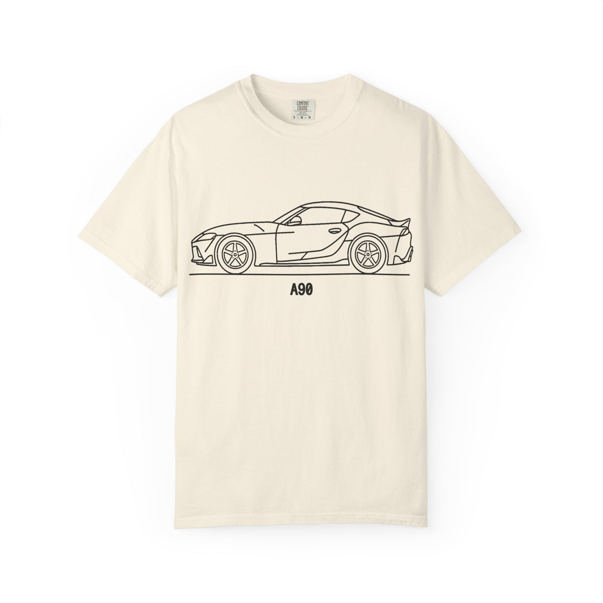 Toyota GR Supra A90 T-Shirt — Line Art Outline JDM Shirt