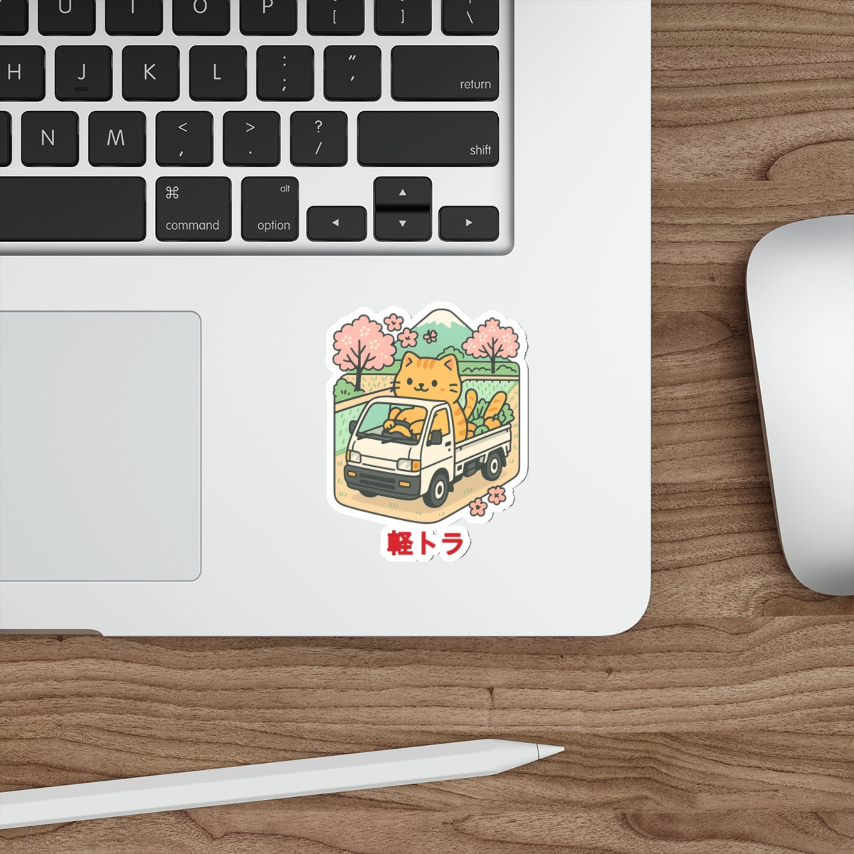 Cat Kei Truck Sticker — Japanese Mini Truck JDM Vinyl Decal
