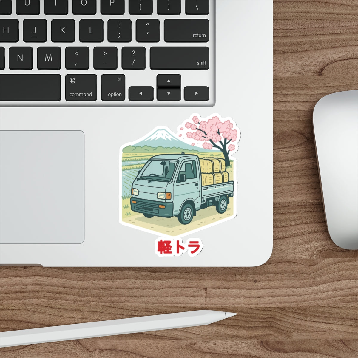 Fuji Farm Kei Truck Sticker — Japanese Mini Truck JDM Vinyl Decal