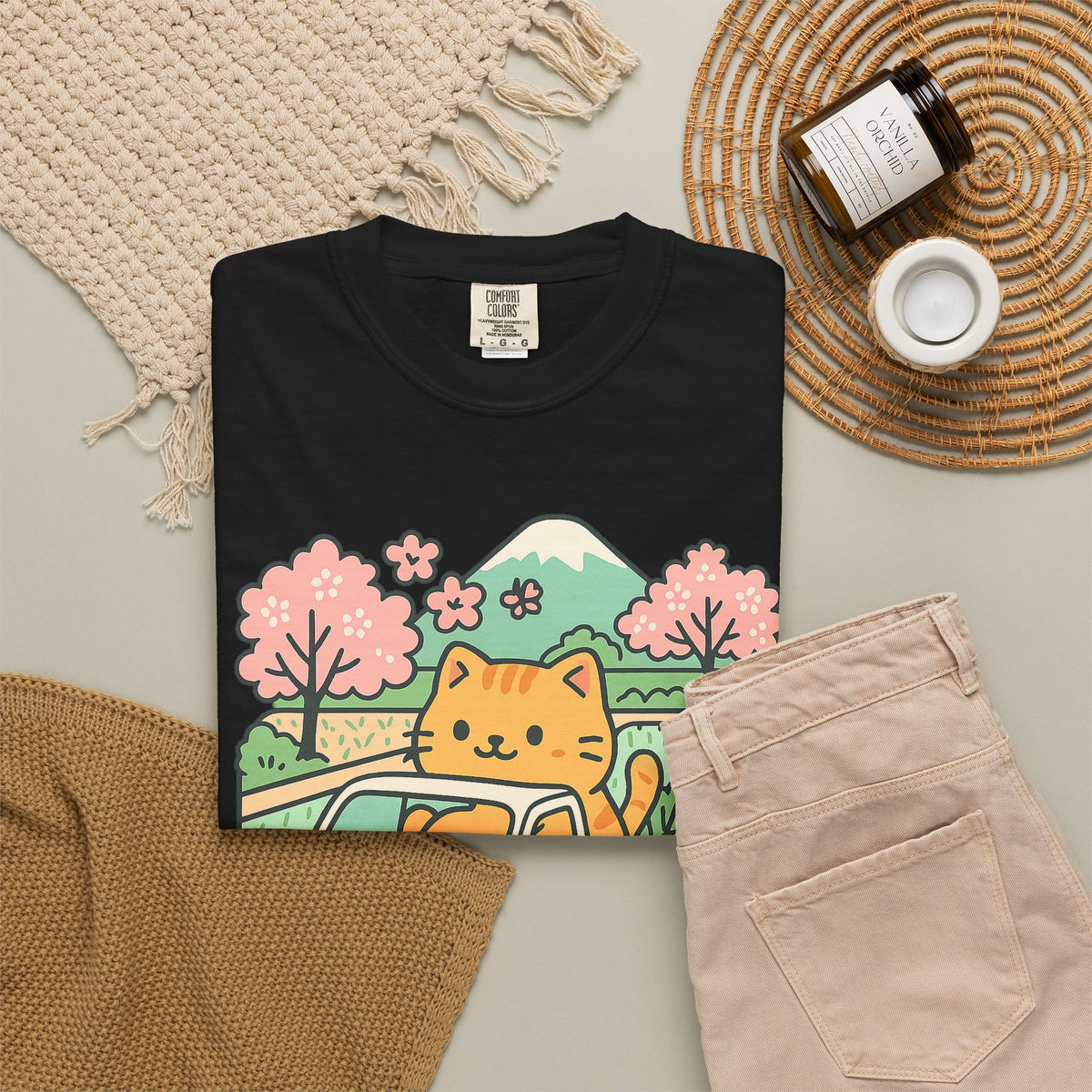 Cat Kei Truck T-Shirt — Japanese Mini Truck JDM Car Shirt