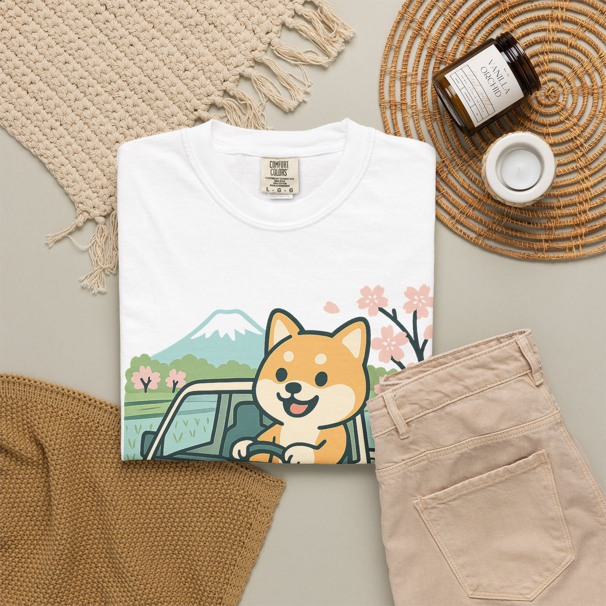 Shiba Inu Kei Truck T-Shirt — Japanese Mini Truck JDM Car Shirt