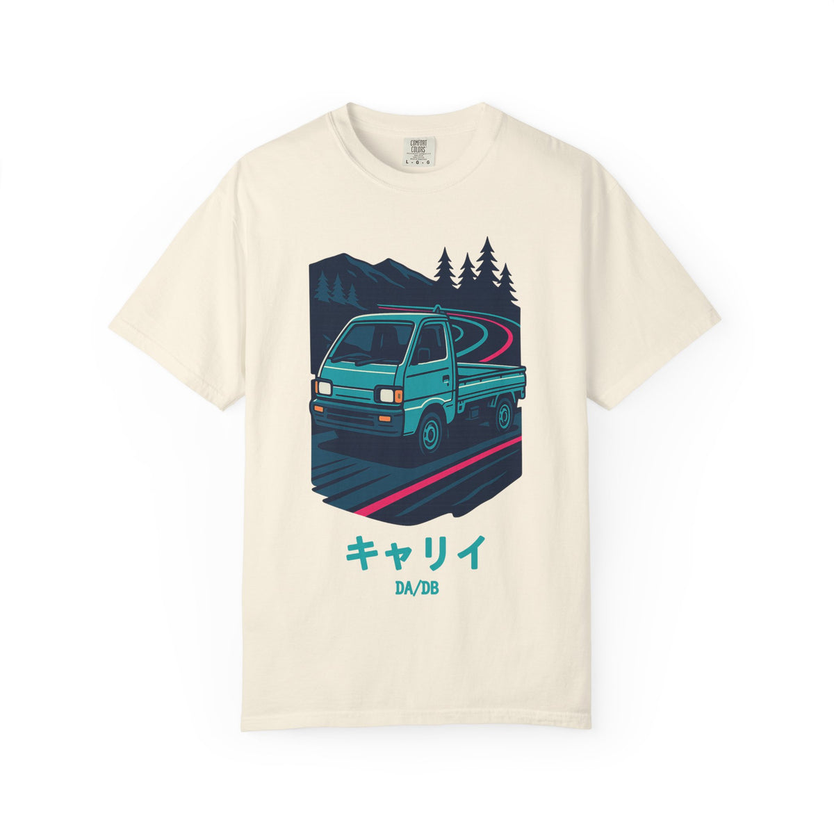 Suzuki Carry Kei Truck T-Shirt — Touge Night Japanese Mini Truck T-Shirt