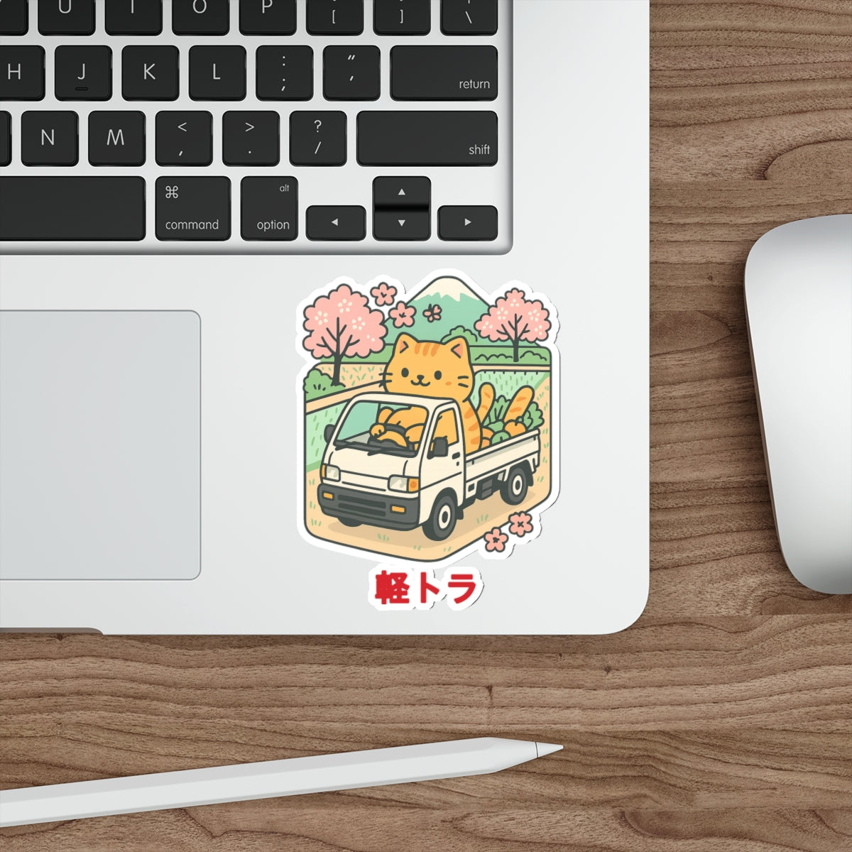 Cat Kei Truck Sticker — Japanese Mini Truck JDM Vinyl Decal