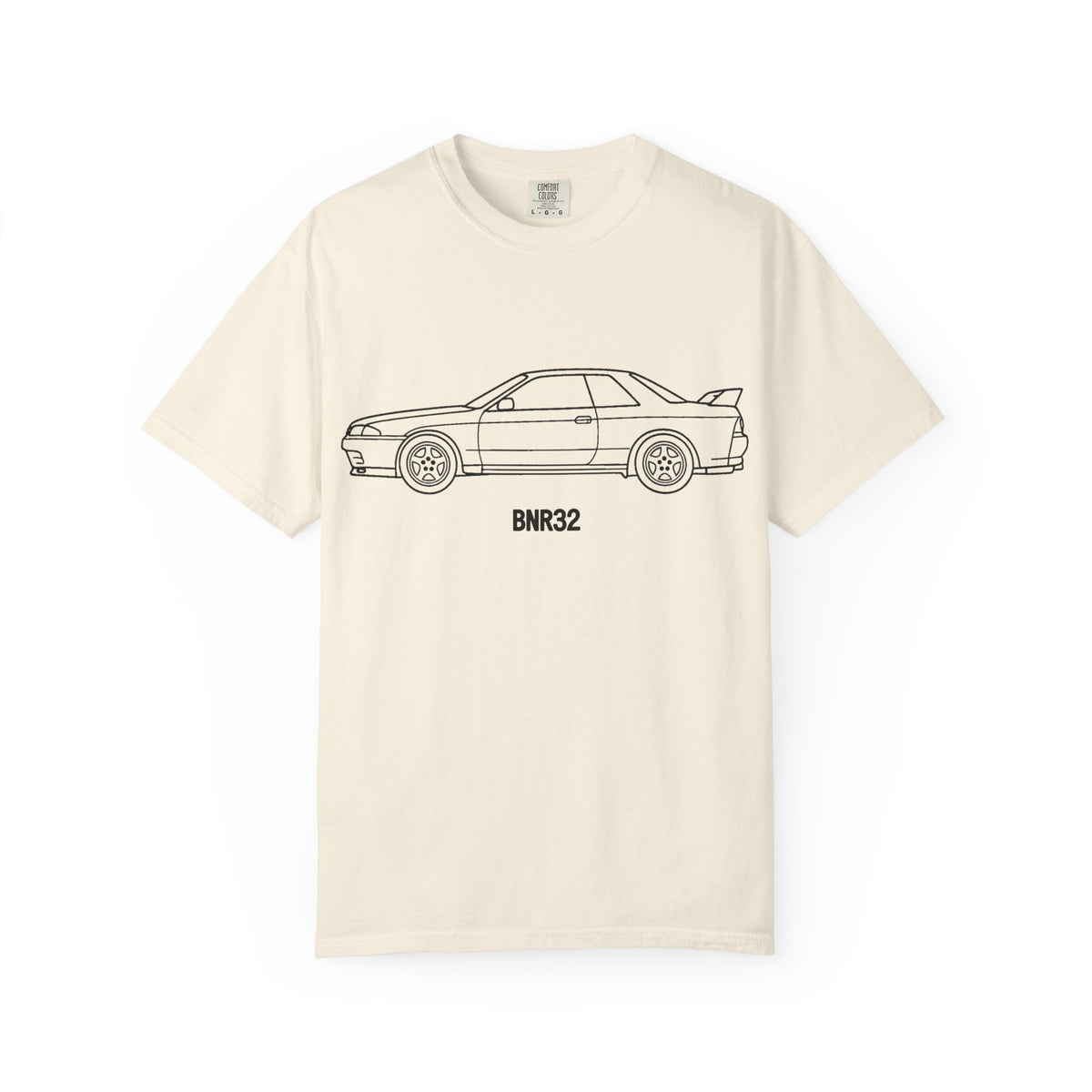 Nissan Skyline GT-R R32 T-Shirt — Line Art Outline JDM Shirt