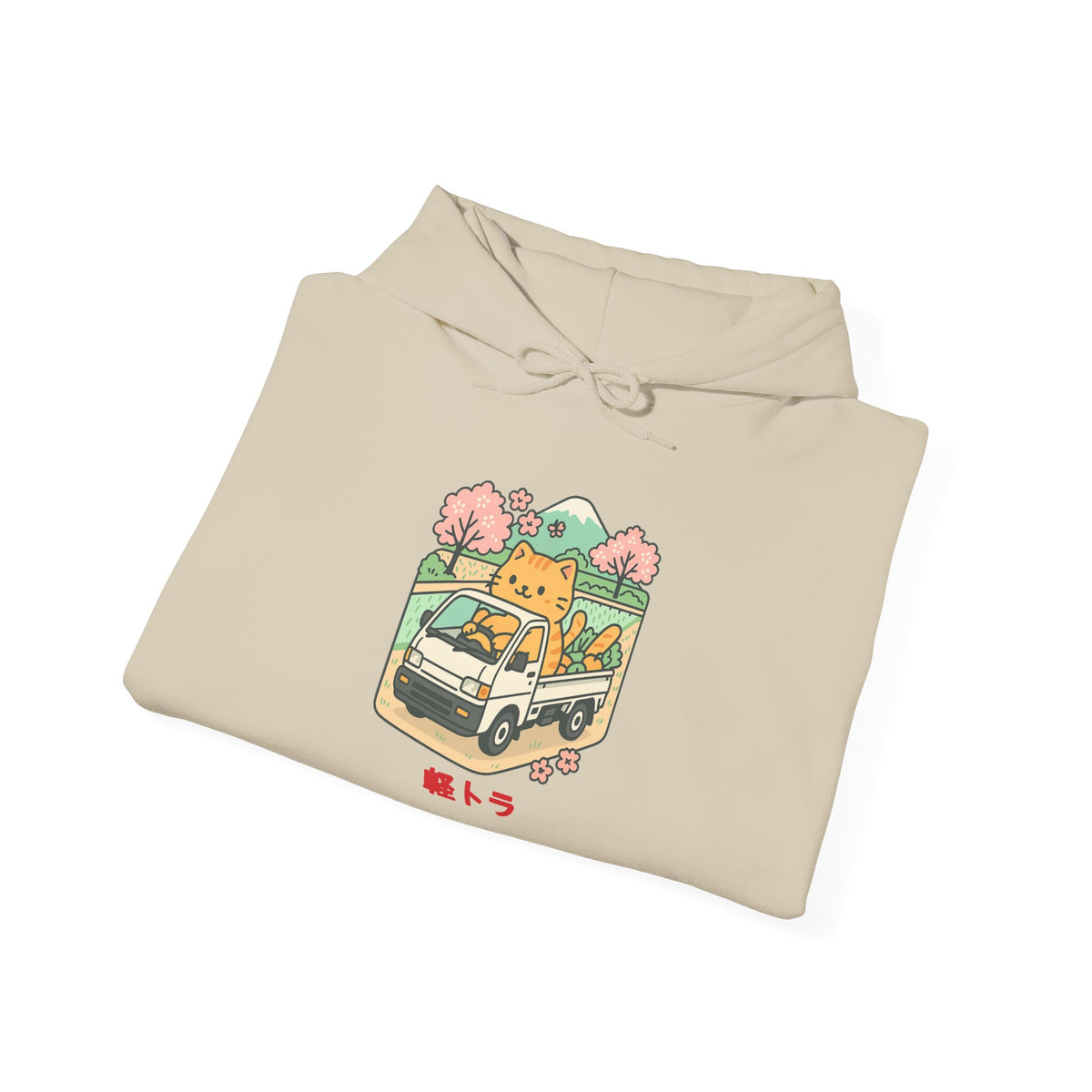 Cat Kei Truck Hoodie — Japanese Mini Truck JDM Car Hoodie