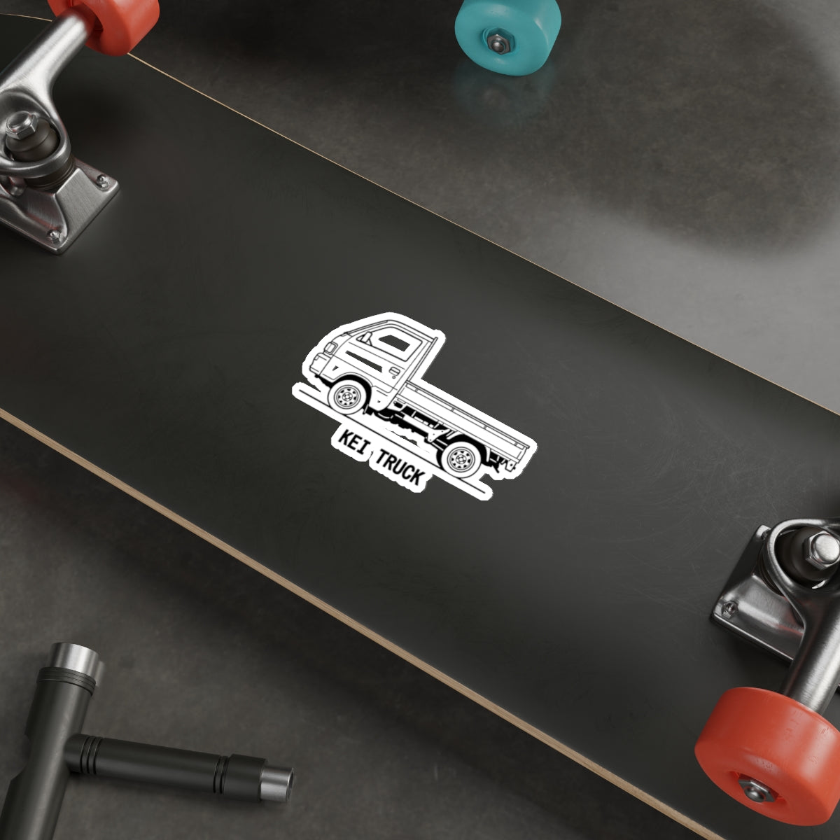 Kei Truck Sticker — Line Art Outline JDM Vinyl Decal