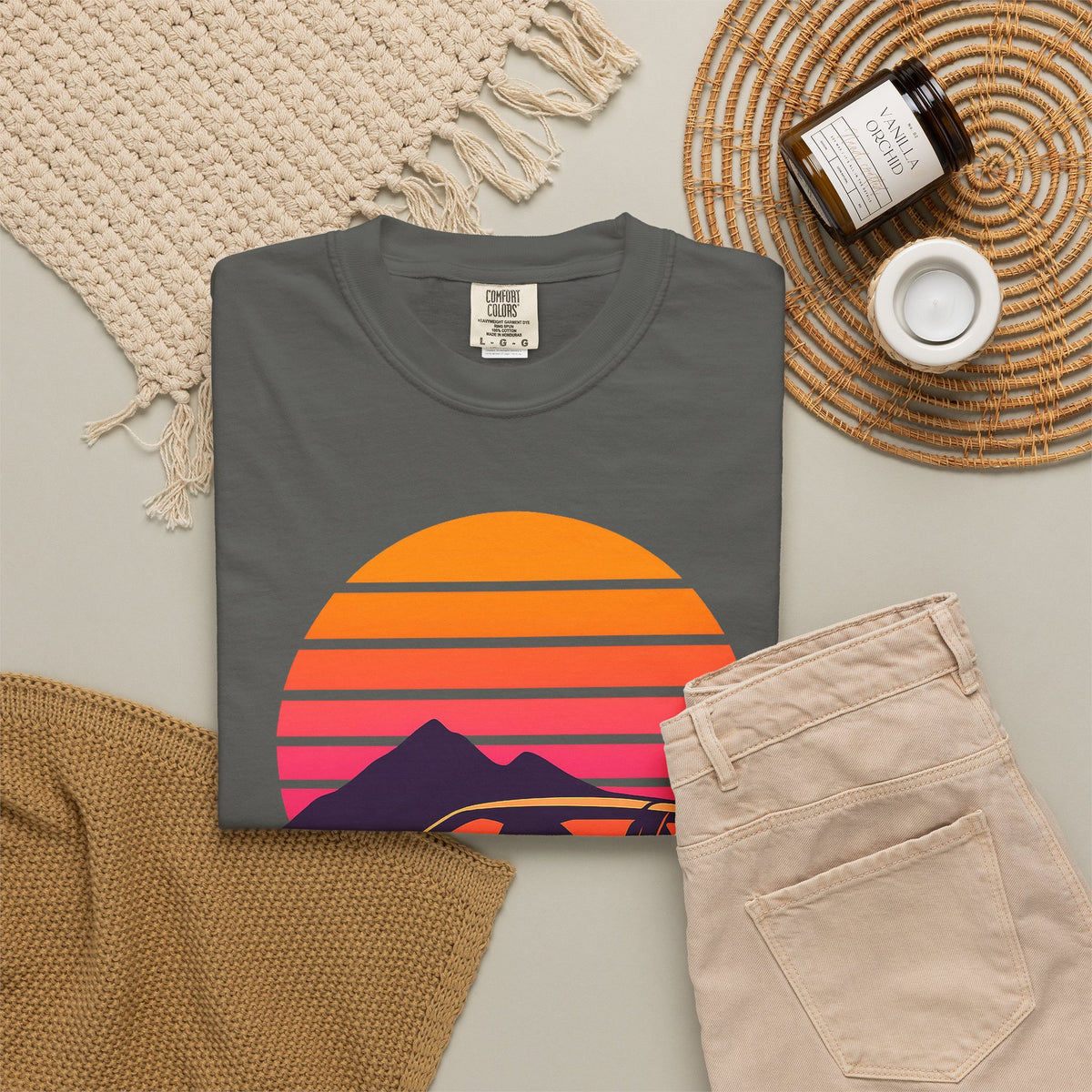 Nissan GT-R R35 T-Shirt — Retro Sunset JDM Car Shirt