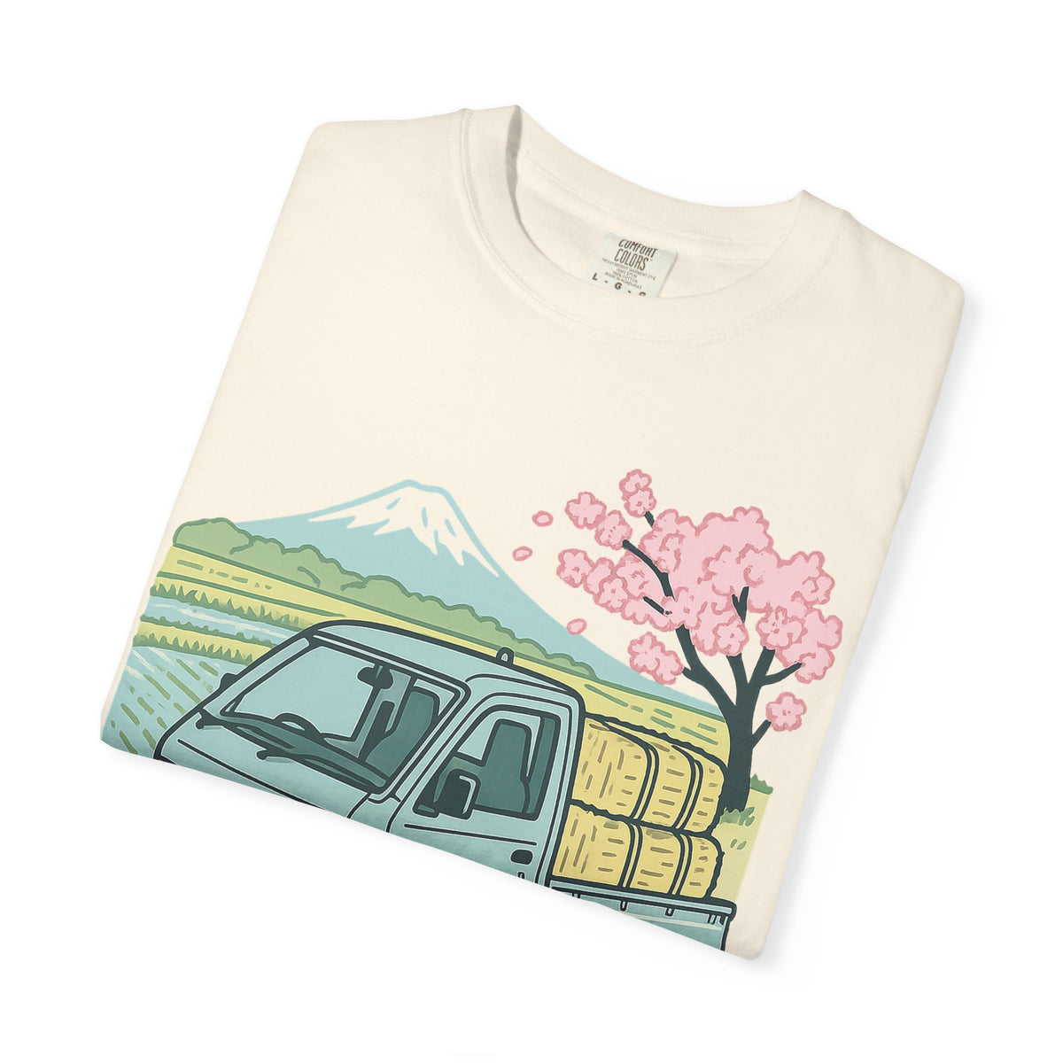 Fuji Farm Kei Truck T-Shirt — Japanese Mini Truck JDM Car Shirt