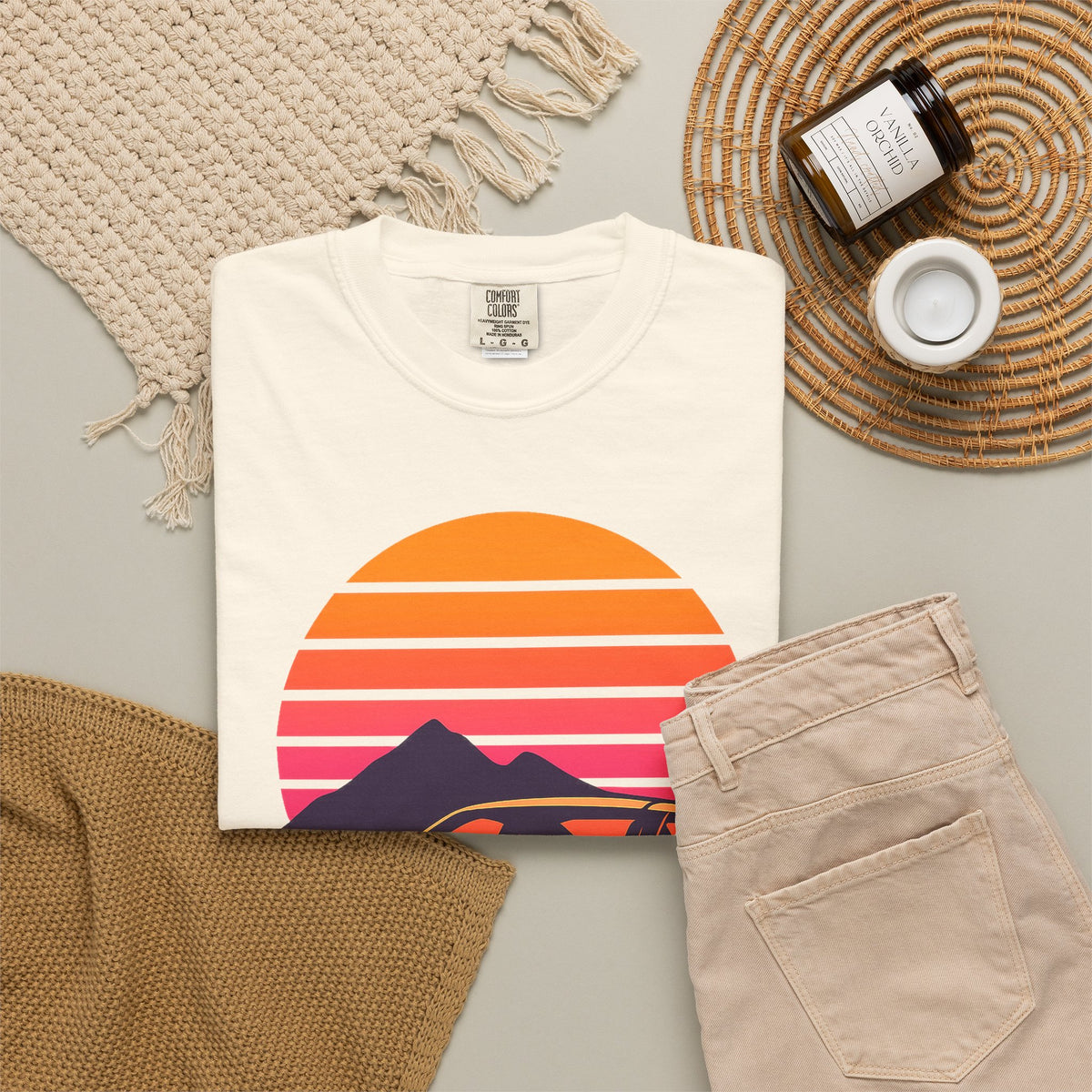 Nissan GT-R R35 T-Shirt — Retro Sunset JDM Car Shirt