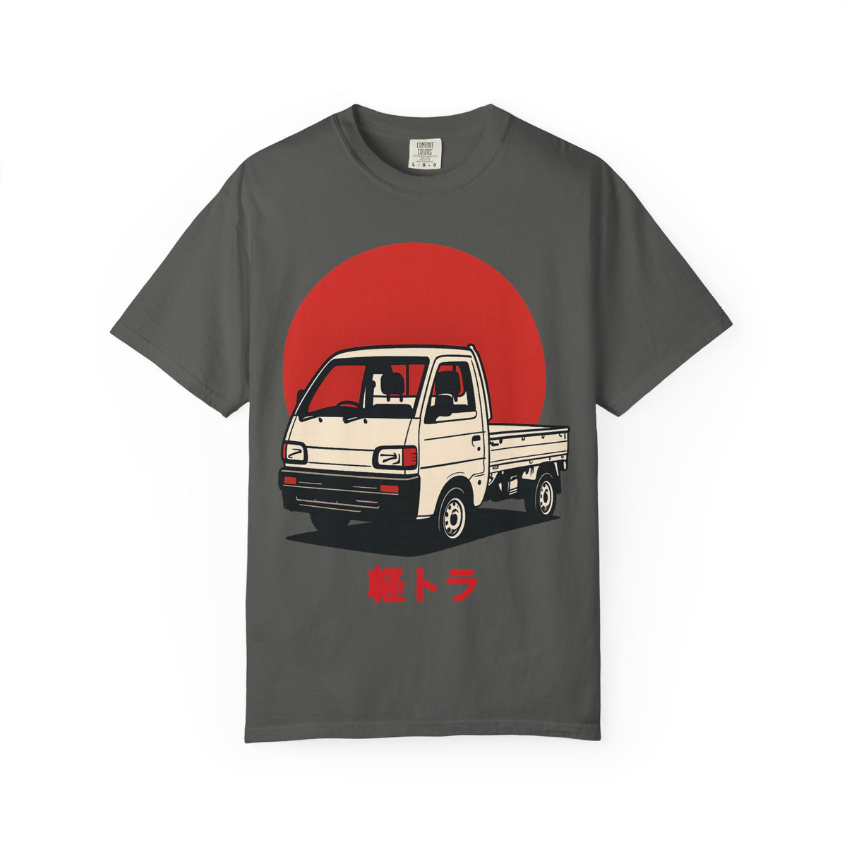 Red Sun Kei Truck T-Shirt — Japanese Mini Truck JDM Car Shirt