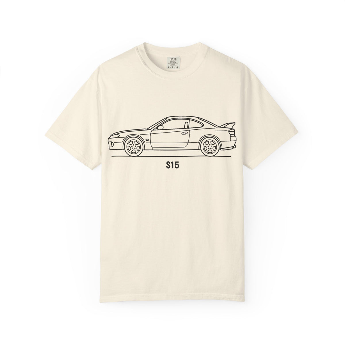 Nissan Silvia S15 T-Shirt — Line Art Outline JDM Shirt