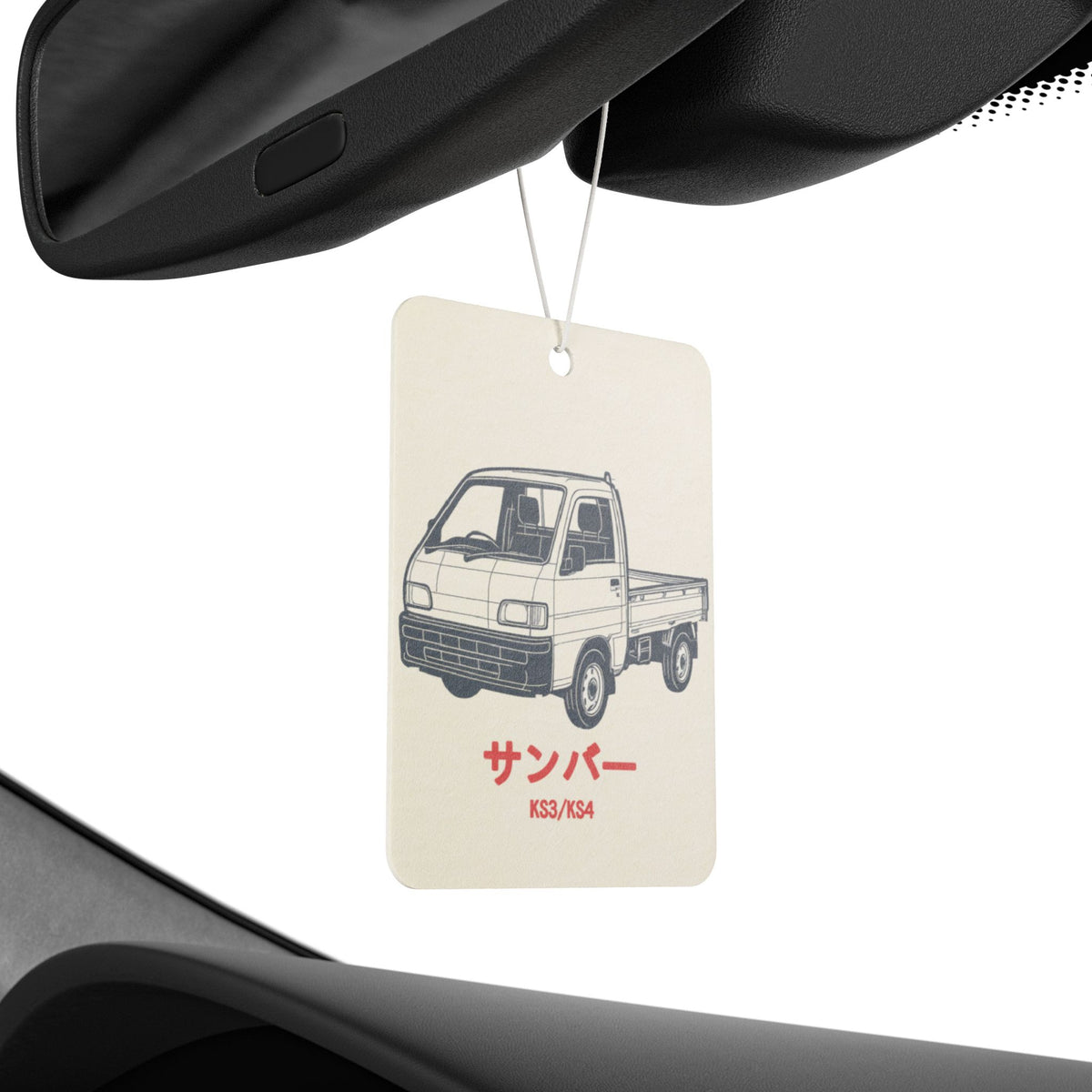 Subaru Sambar Kei Truck Car Air Freshener — サンバー JDM Hanging Freshener