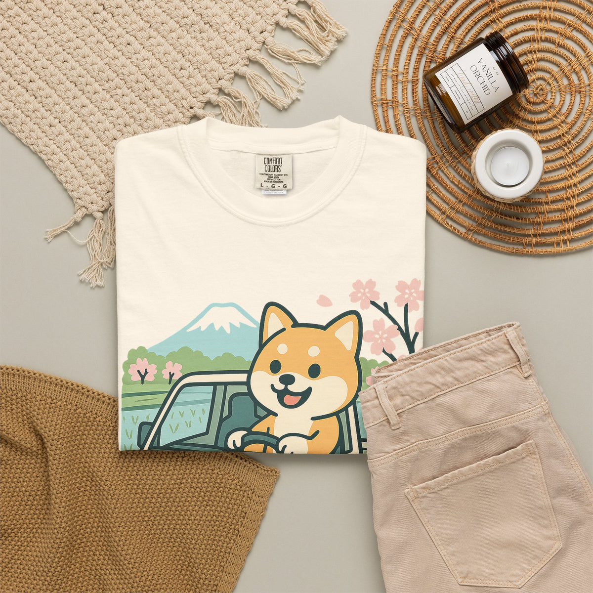 Shiba Inu Kei Truck T-Shirt — Japanese Mini Truck JDM Car Shirt