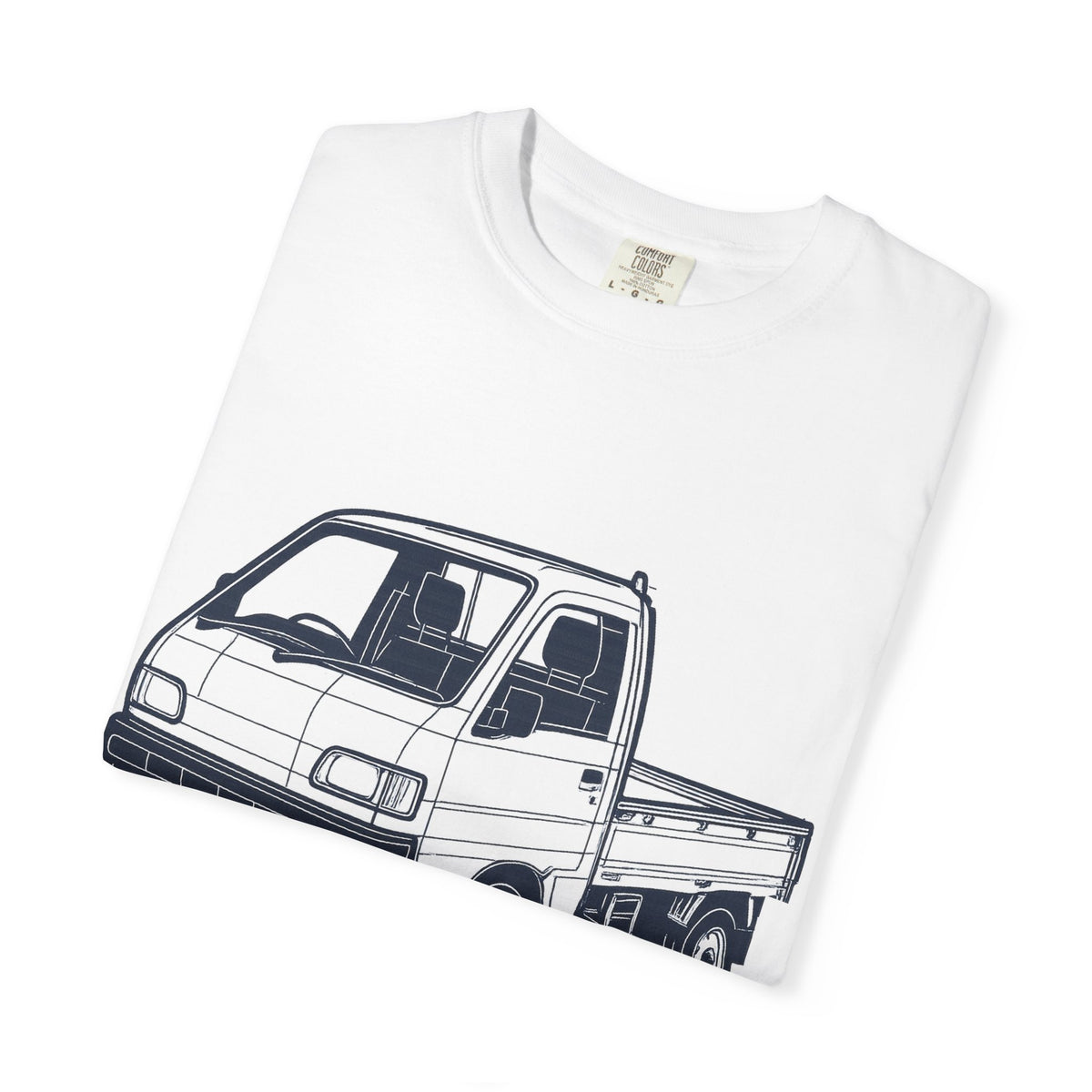 Subaru Sambar Kei Truck T-Shirt — Blueprint Japanese Mini Truck T-Shirt