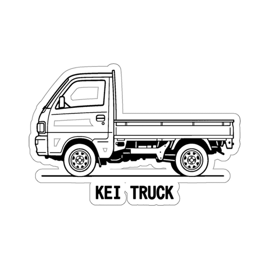 Kei Truck Sticker — Line Art Outline JDM Vinyl Decal