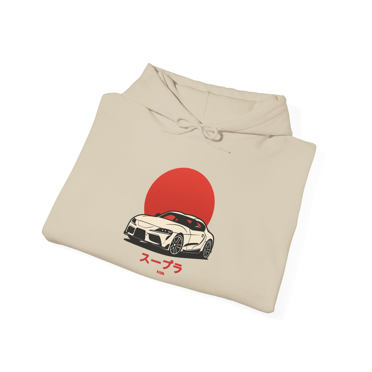 Toyota Supra MK5 Hoodie — Red Sun JDM Car Hoodie