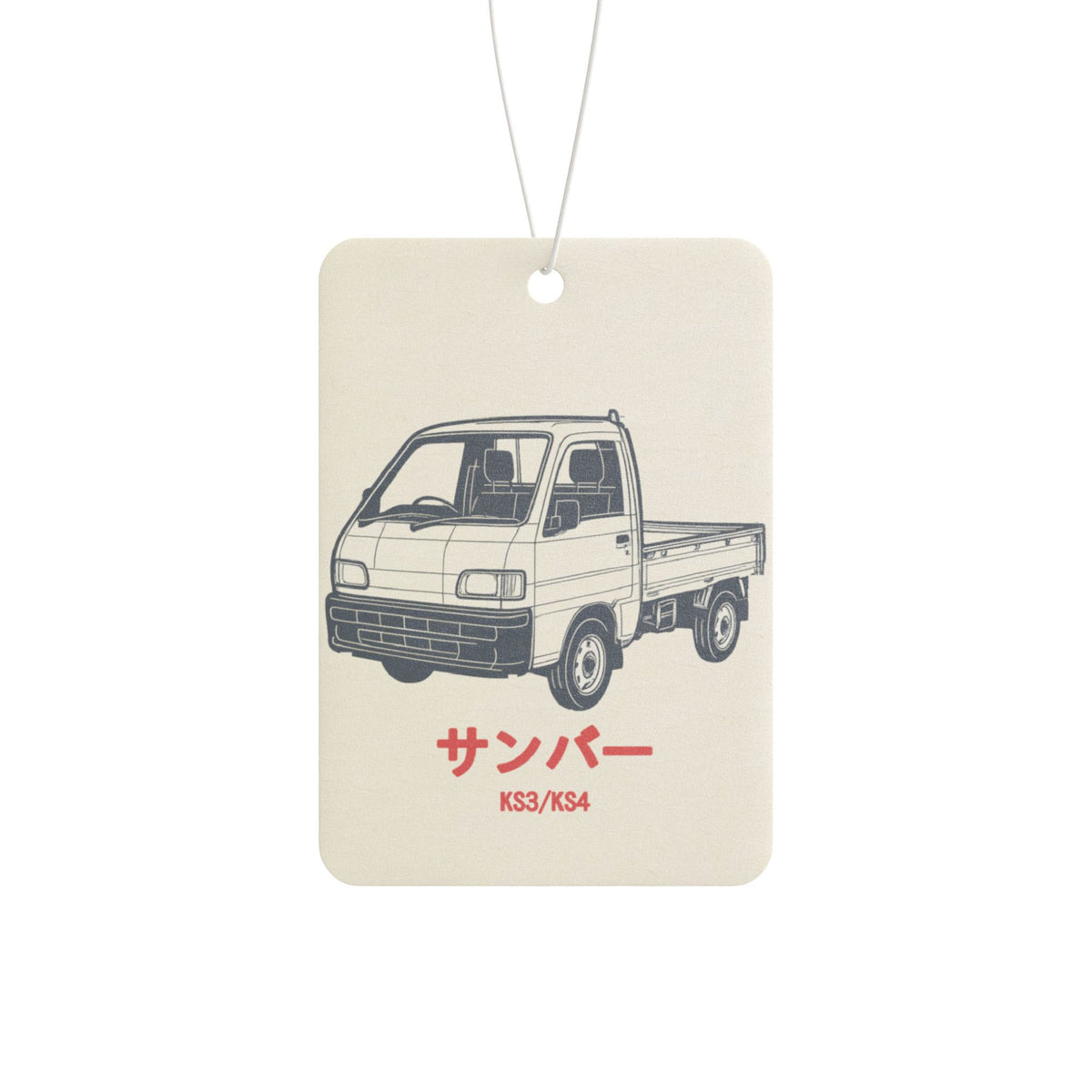 Subaru Sambar Kei Truck Car Air Freshener — サンバー JDM Hanging Freshener