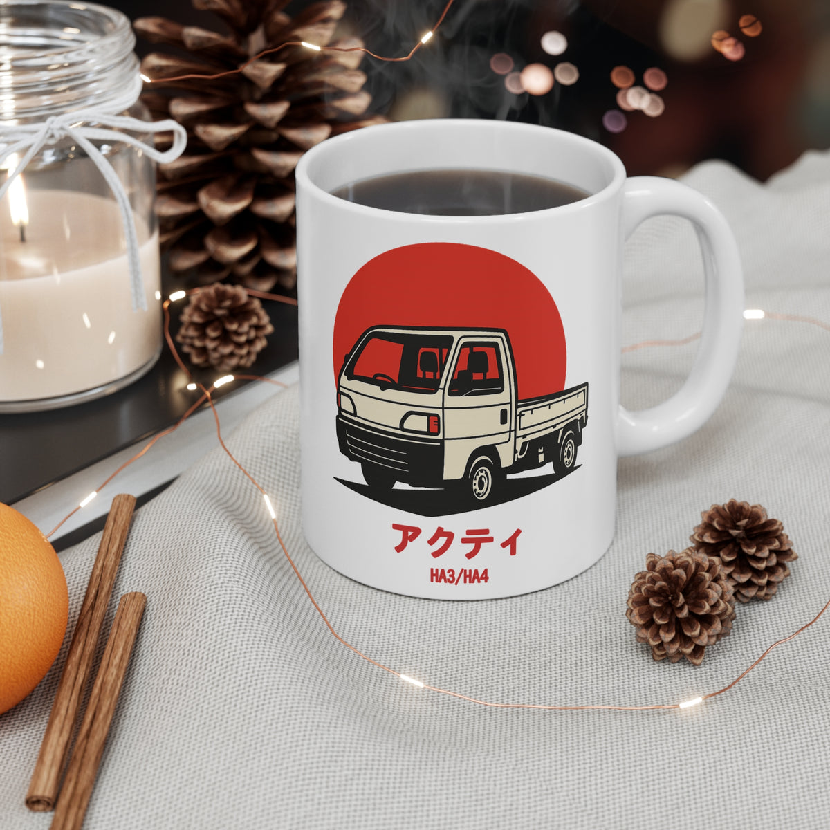 Honda Acty Kei Truck Mug — アクティ JDM Mini Truck Coffee Mug 11oz