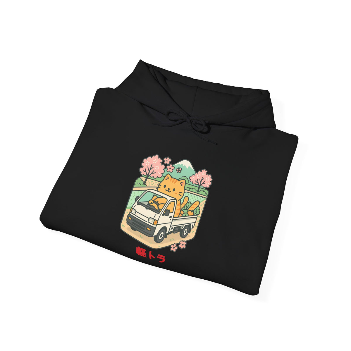 Cat Kei Truck Hoodie — Japanese Mini Truck JDM Car Hoodie