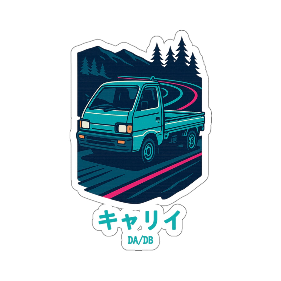 Suzuki Carry Kei Truck Sticker — Touge Night Japanese Mini Truck Sticker