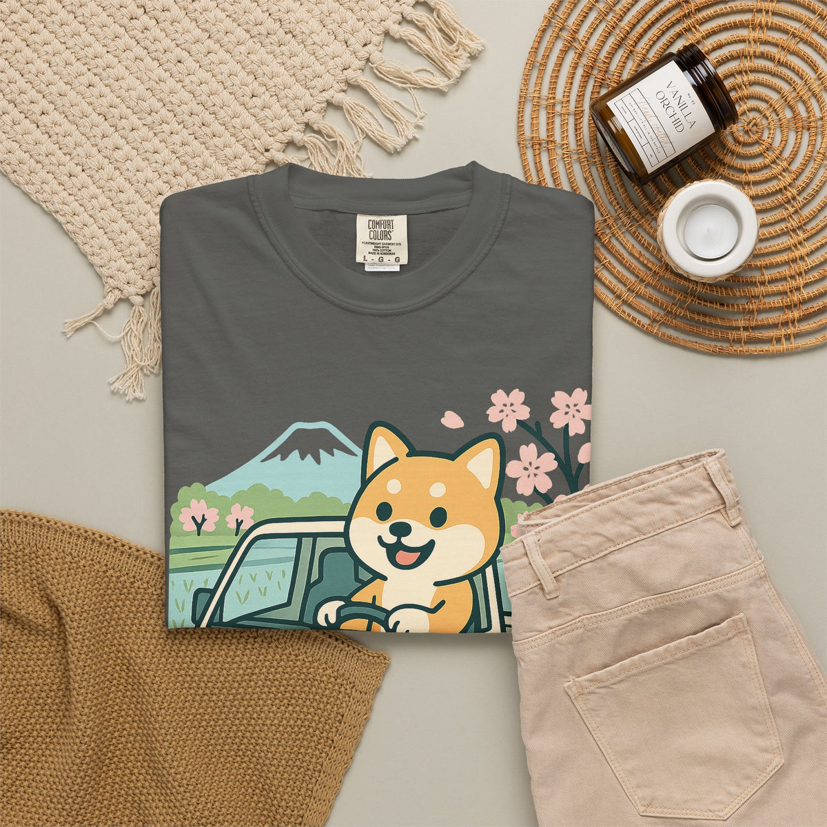 Shiba Inu Kei Truck T-Shirt — Japanese Mini Truck JDM Car Shirt