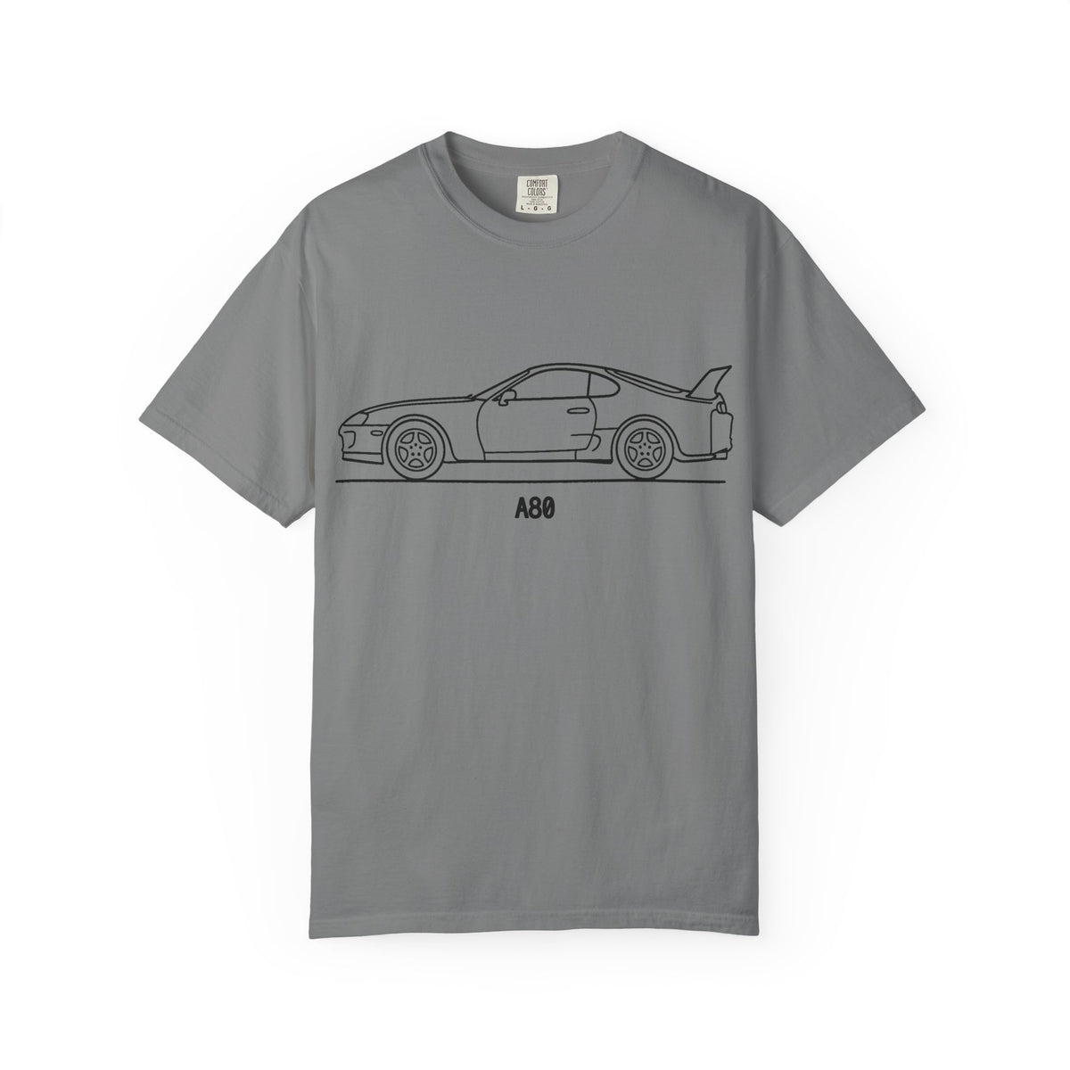 Toyota Supra MK4 T-Shirt — Line Art Outline JDM Shirt