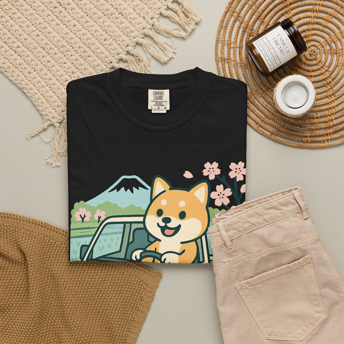 Shiba Inu Kei Truck T-Shirt — Japanese Mini Truck JDM Car Shirt