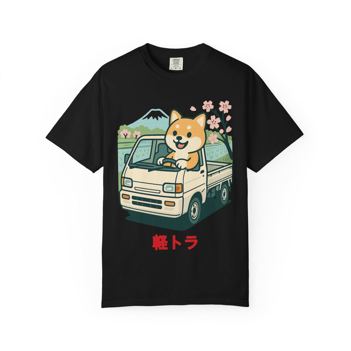 Shiba Inu Kei Truck T-Shirt — Japanese Mini Truck JDM Car Shirt