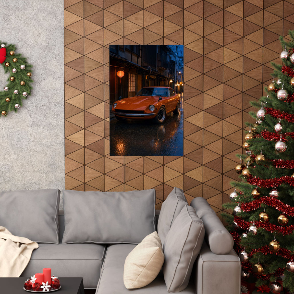 Datsun 240Z Fairlady Z S30 Poster — Tokyo Backstreet Photoreal JDM Wall Art