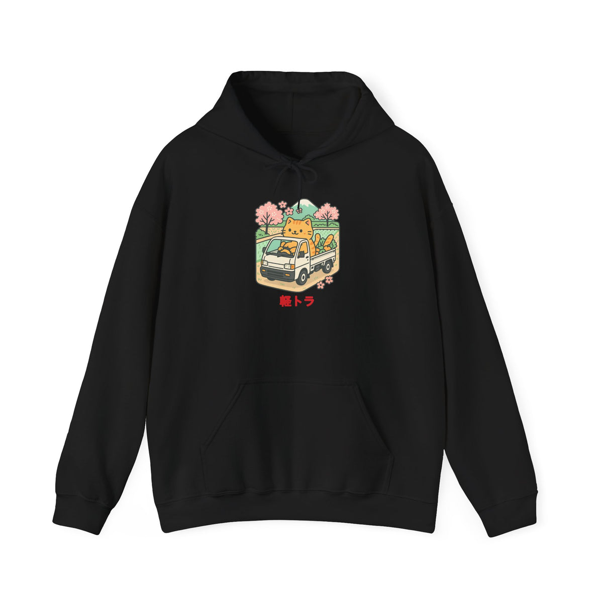 Cat Kei Truck Hoodie — Japanese Mini Truck JDM Car Hoodie