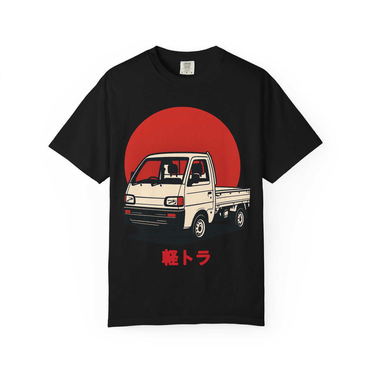 Red Sun Kei Truck T-Shirt — Japanese Mini Truck JDM Car Shirt
